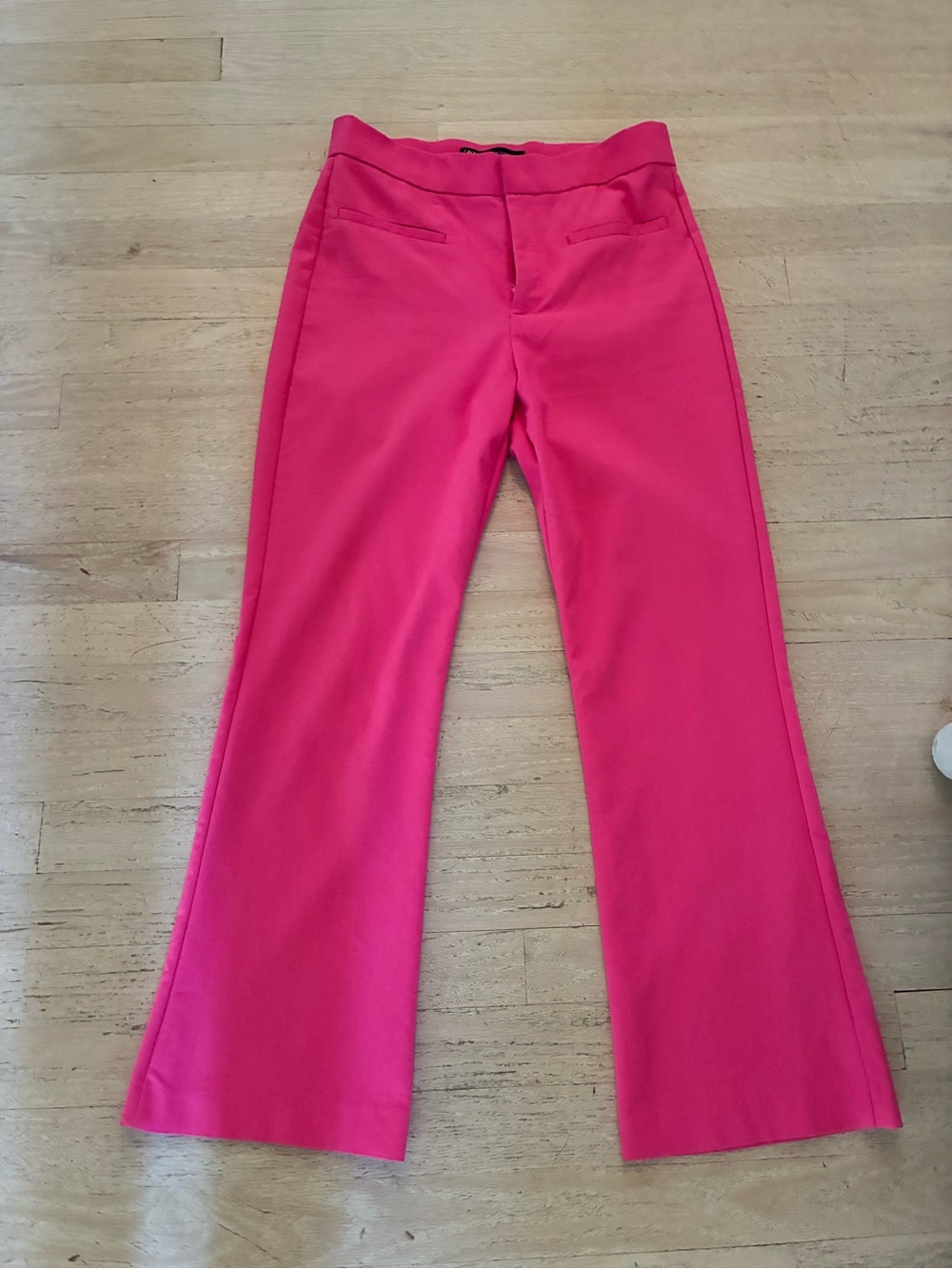 Zara Hot Pink Bootcut Trousers